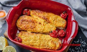 Філе хека з соусом Сабайон