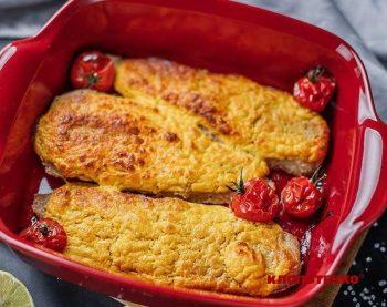 Філе хека з соусом Сабайон