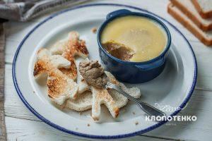 Пате из куриной печени на пару