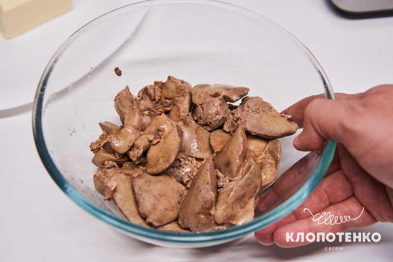 Приготовьте печень на пару