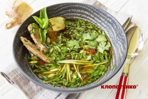 корейський холодний суп куксі