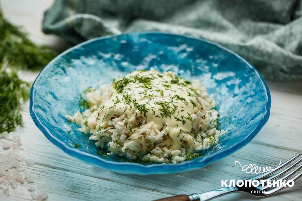 White radish salad