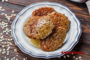 Вівсяні оладки з бананом