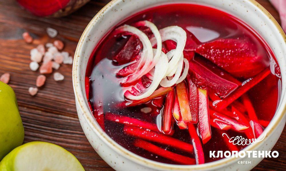 Taratuta (cold beetroot soup)