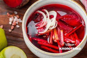Taratuta (cold beetroot soup)