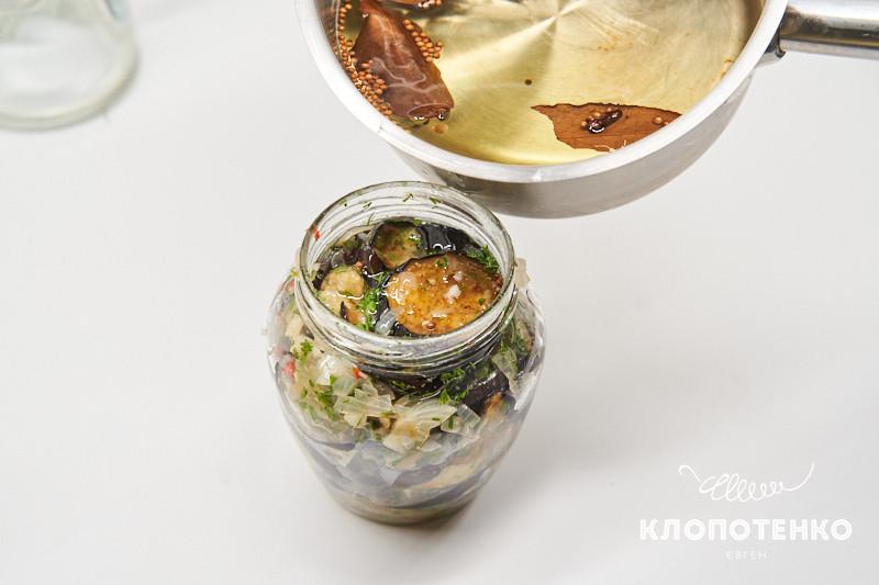 баклажаны на зиму с чили и медом