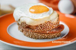 Croque Madame sandwich