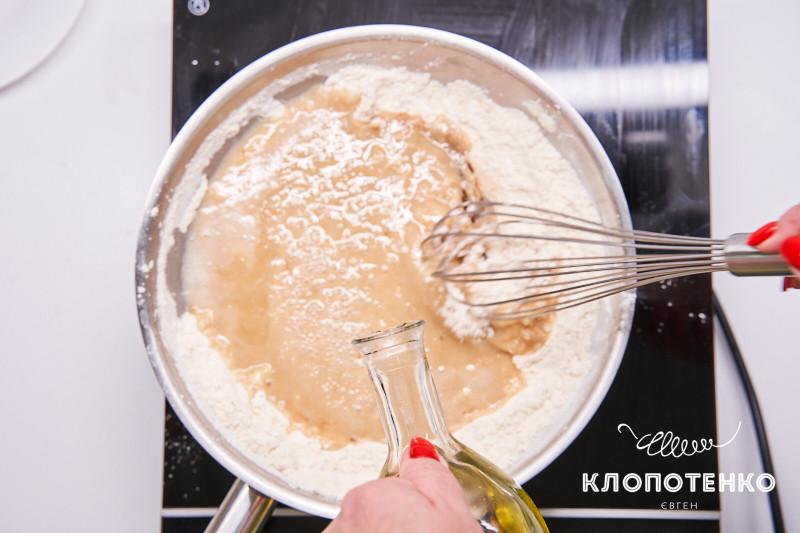гамбо с креветками и колбасками