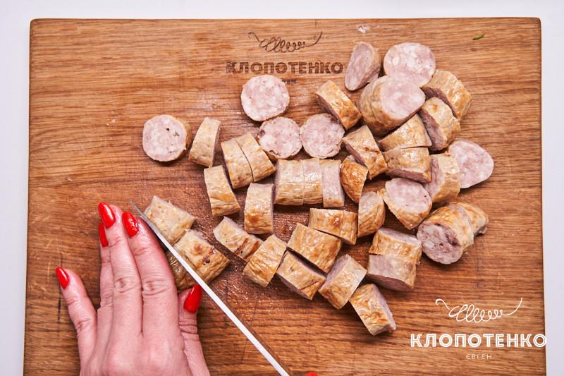 гамбо с креветками и колбасой