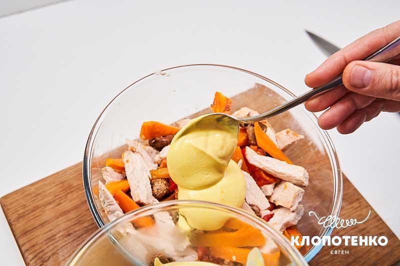 Turkey salad with homemade mayo 7