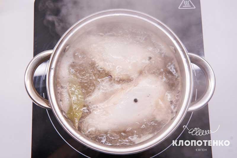 Сварите курицу