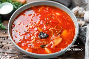 Ukrainian Borscht With Pork Ribs