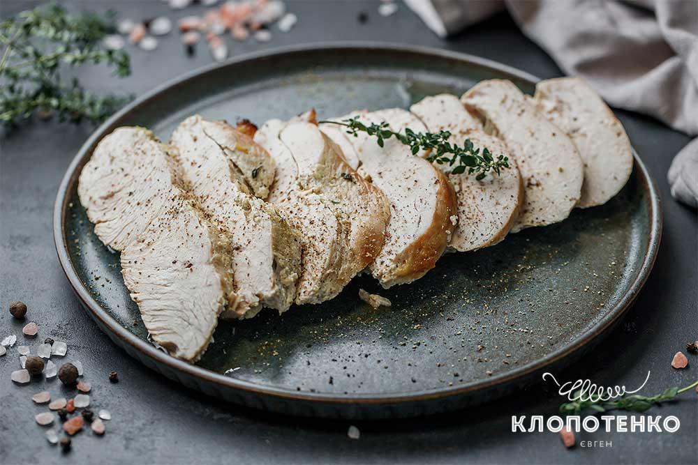 Буженина из филе индейки