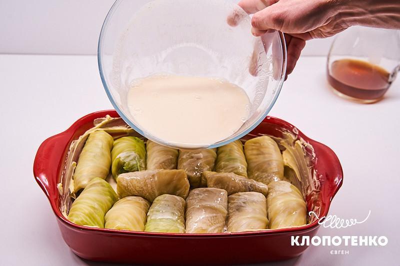 голубцы с грибами