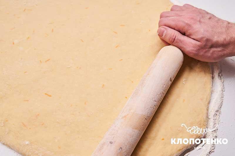 пампухи с розовым вареньем