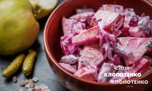 salad-with-herring-beetroot-gherkins-and-apple