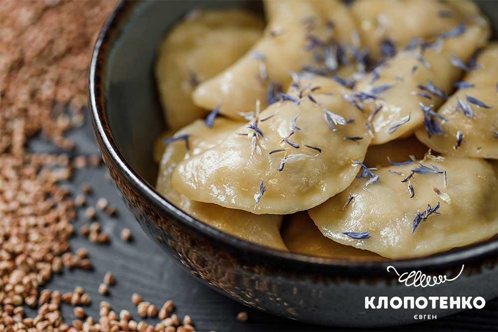 Kefir dumplings with honey and cottage cheese