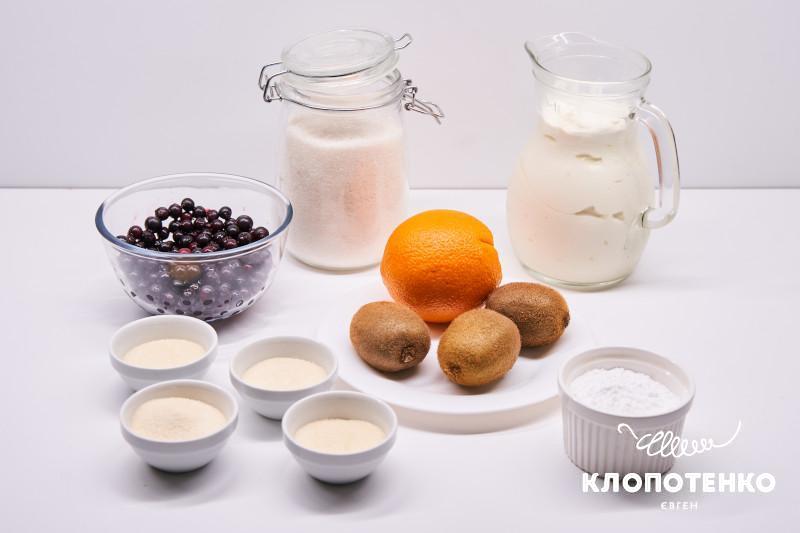 Торт-желе Битое стекло