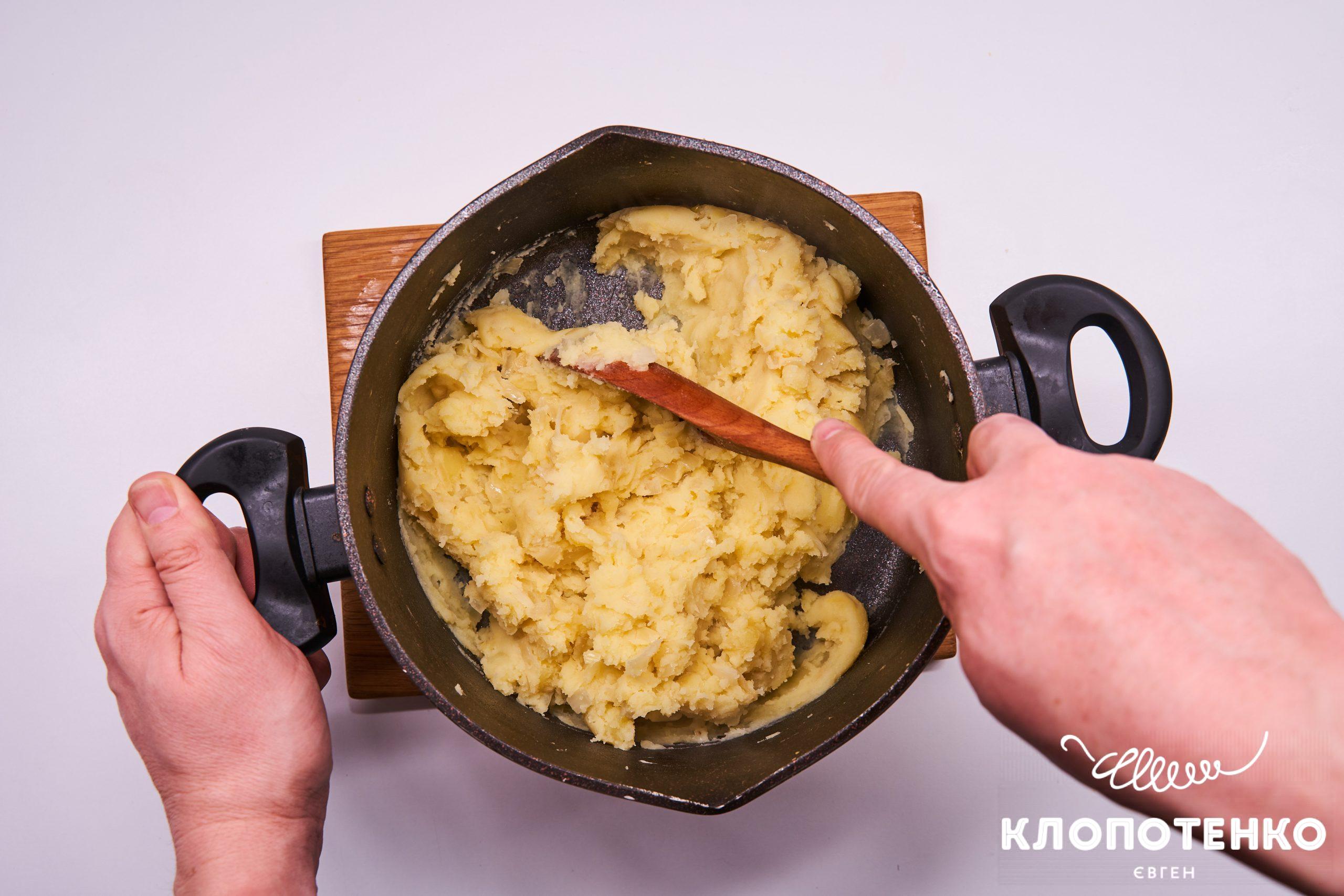 голубцы с картофельным пюре