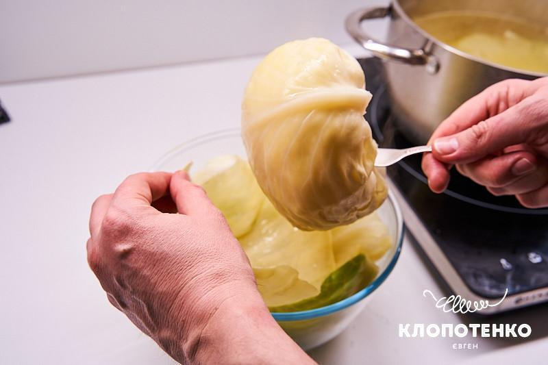 голубцы с картофельным пюре