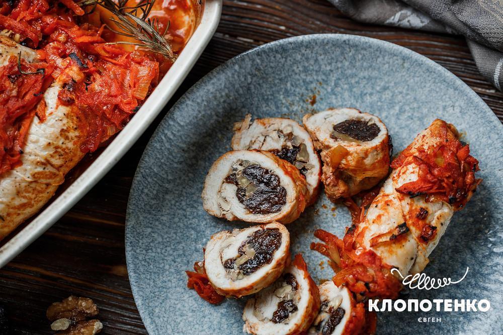 крученики с черносливом