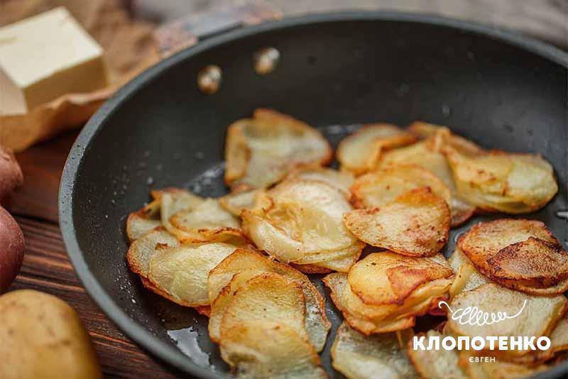 Как жарить картофель