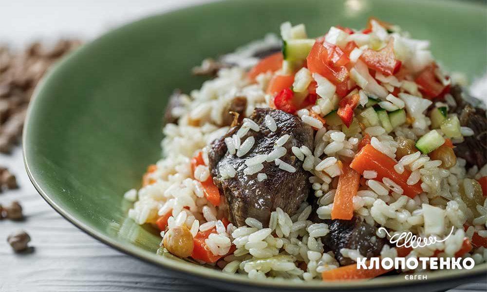 Рис, нут та яловичина: найпростіший рецепт плову