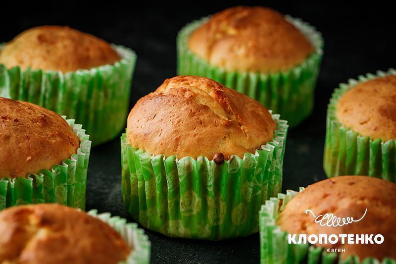 Кекси з кисломолочним сиром