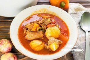 Bohrach (hungarian style stew)