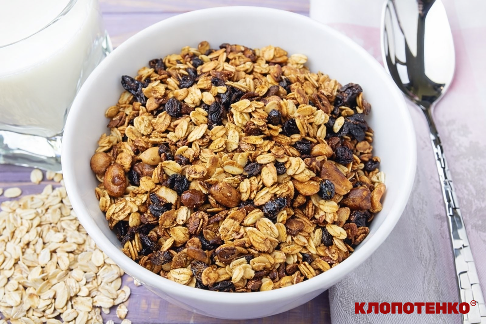 рецепт домашньої граноли