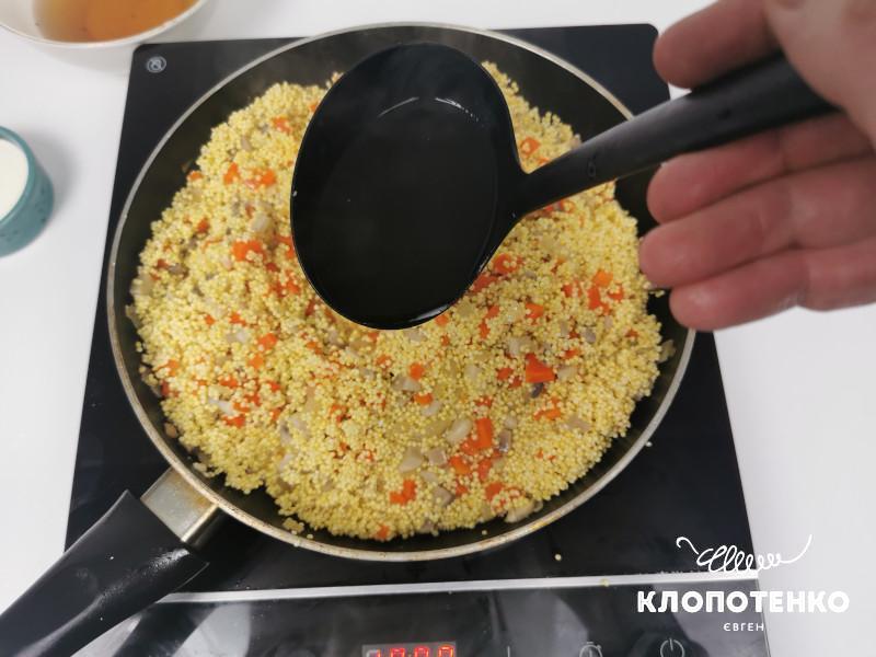 куліш з грибами