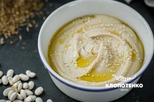 Паста из консервированной фасоли