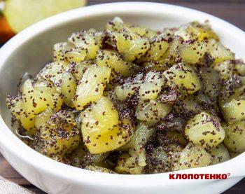 Яблучне варення з маком