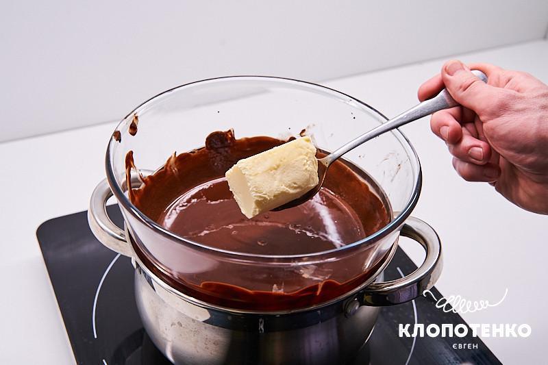 брауни с вишнями и маком