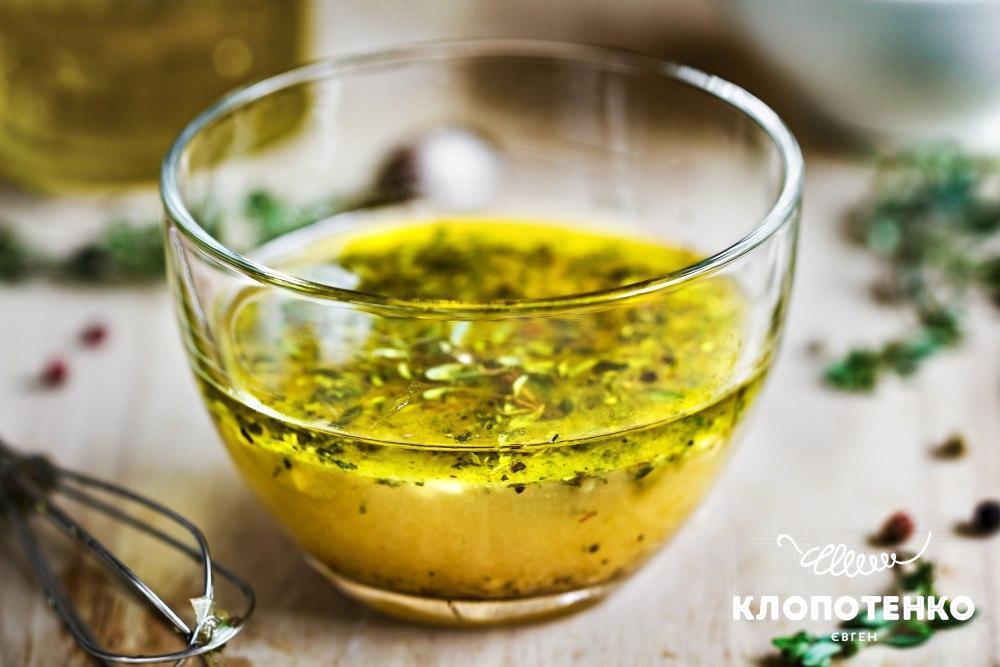 как сделать салатную заправку