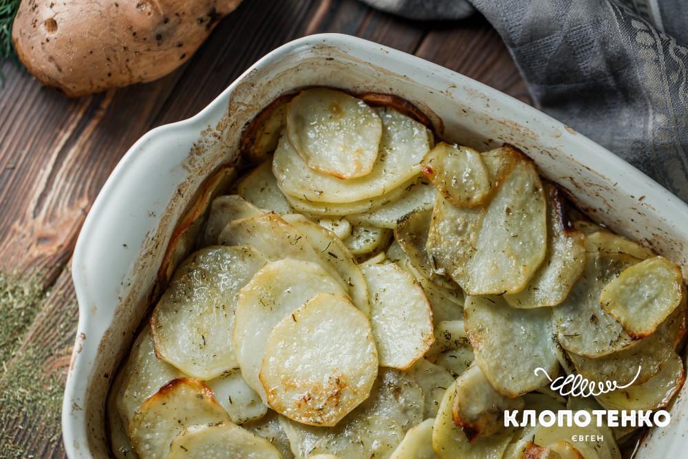 картофель конфи