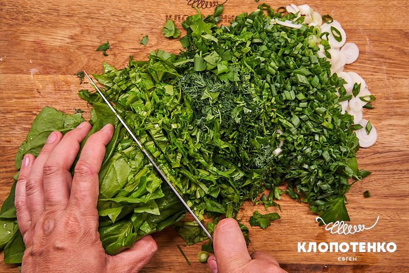 киш со шпинатом и сыром фета
