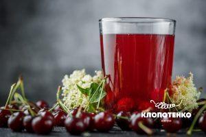 компот из вишни и бузины