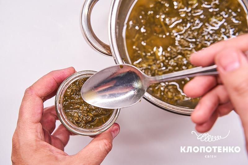 консервированный щавель