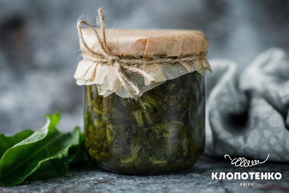 консервований щавель