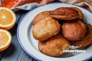 Пампухи з апельсиновим варенням