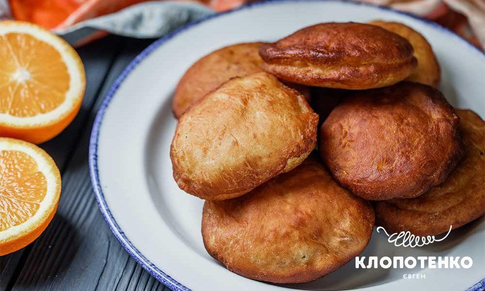 Пампухи с апельсиновым вареньем