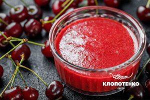 Соус винегрет из вишни