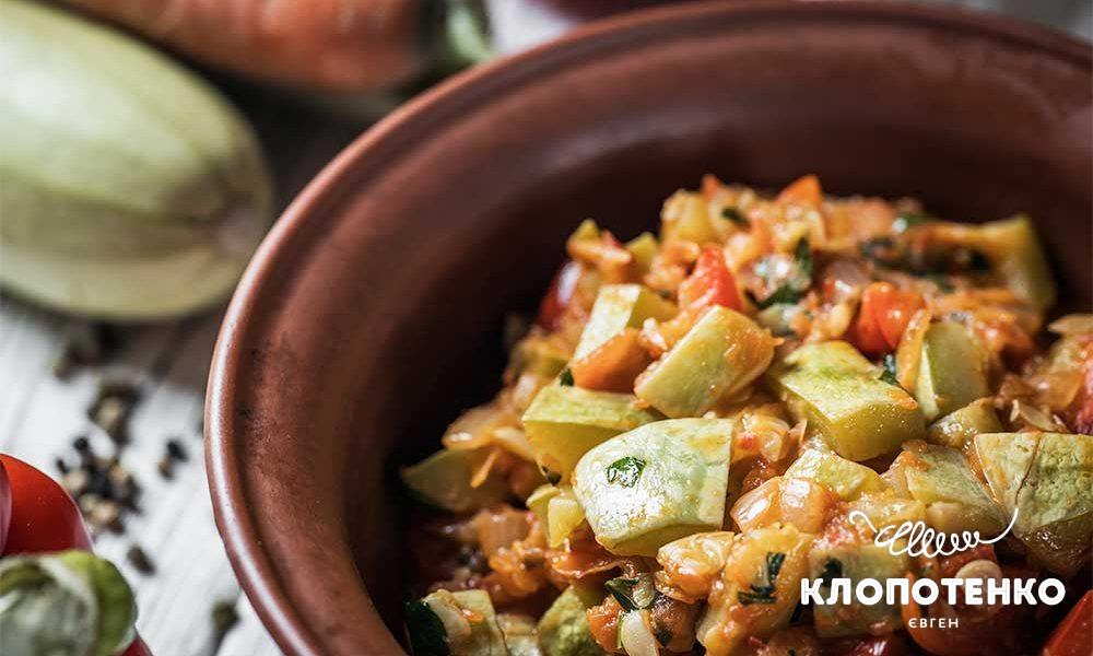 Кабачковая икра кусочками на зиму