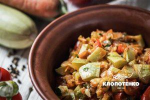 Кабачковая икра кусочками на зиму