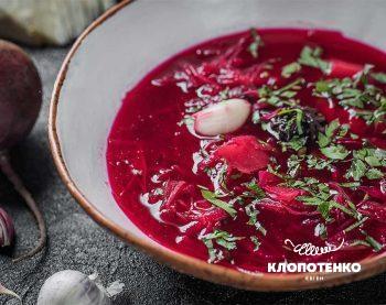 Пісний борщ без засмажки