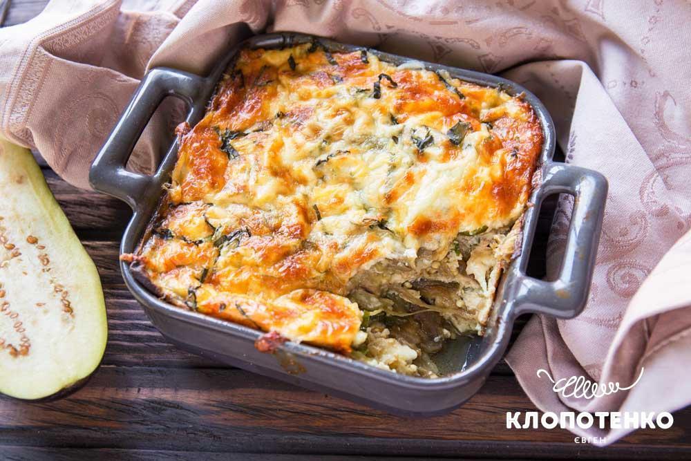 Запеканка из баклажанов с сыром