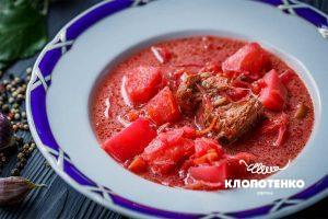 Борщ з яблуками