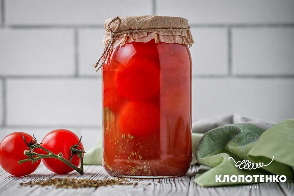 Консервовані томати