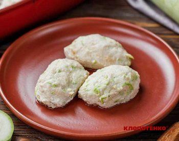 Курячі котлети з кабачком